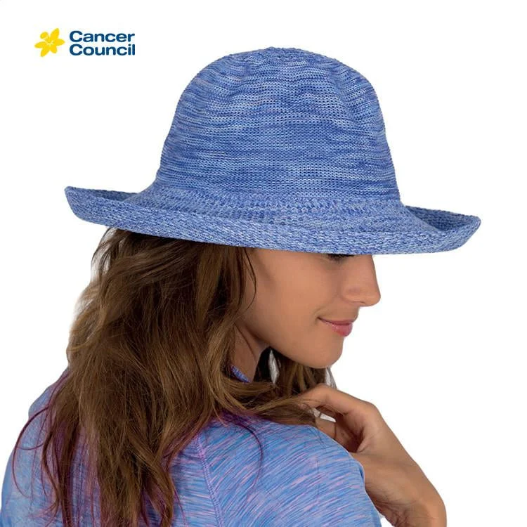 Beanies & Headbands for Runners-Cancer Council Classic Breton - Mixed Ocean