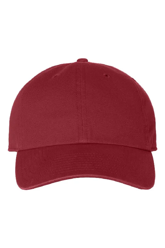 Mens hats with plush comfort-47 Brand Mens Clean Up Adjustable Hat - Cardinal Red