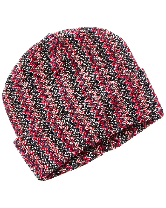 Wool hats for ultimate cold weather protection-Missoni Wool-Blend Beanie