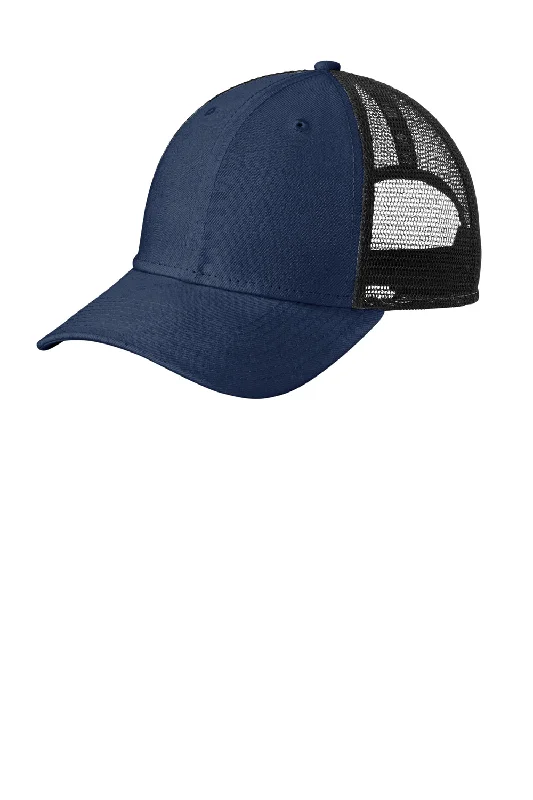 Mens hats with chic designs-New Era Mens Recycled Snapback Hat - Deep Navy Blue