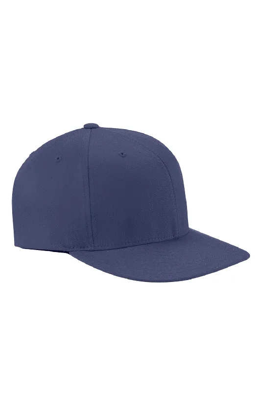 Mens hats for day trips-Flexfit Mens Stretch Fit Hat - Navy Blue