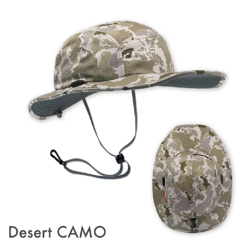 Sun hat for thrifting-Shelta Hats The Raptor V2 Performance Sun Hat - Desert Camo