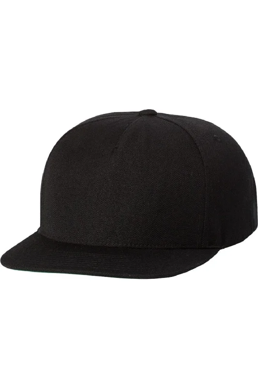 Wool hats for fashionable explorers-YP Classics Wool Blend Snapback Cap