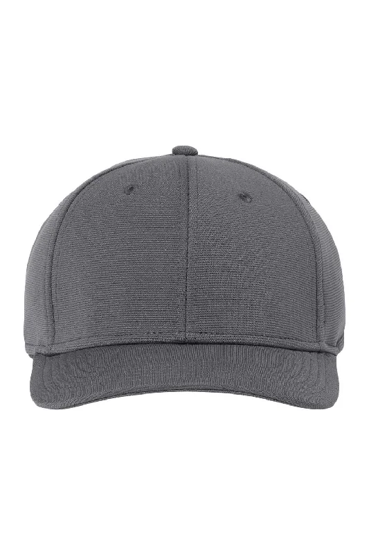 Mens hats with rugged design-Atlantis Headwear Mens Sustainable Performance Adjustable Hat - Dark Grey