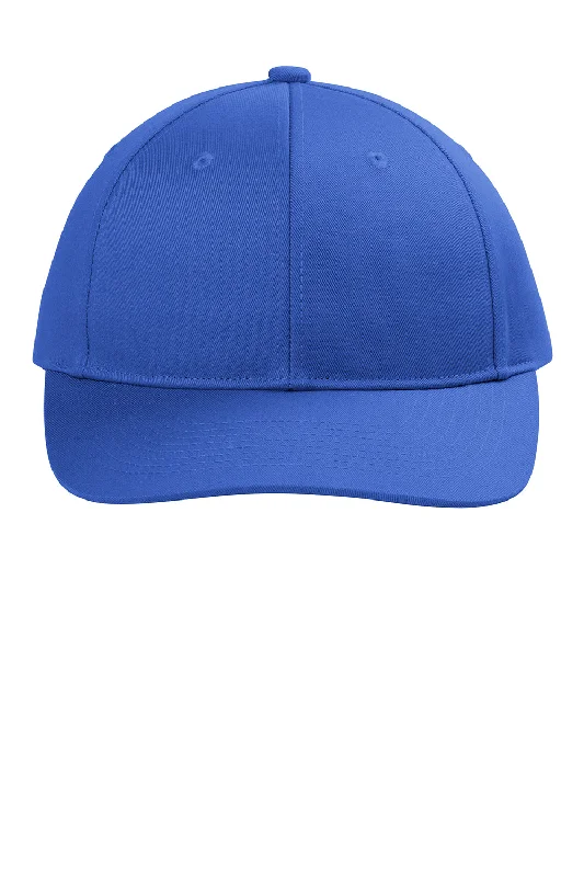 Mens hats with gentle padding-Port Authority Mens Snapback Hat - True Royal Blue