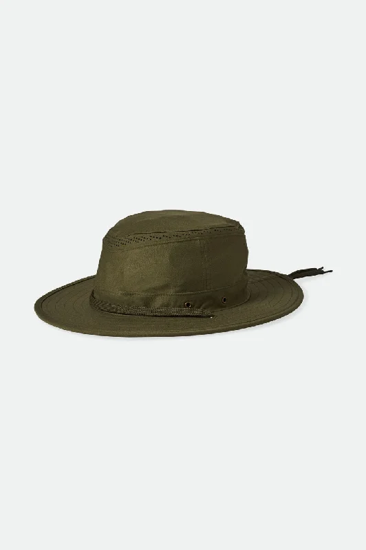 bucket hats for outdoor festival accessories-Coolmax Packable Safari Bucket Hat - Olive Surplus