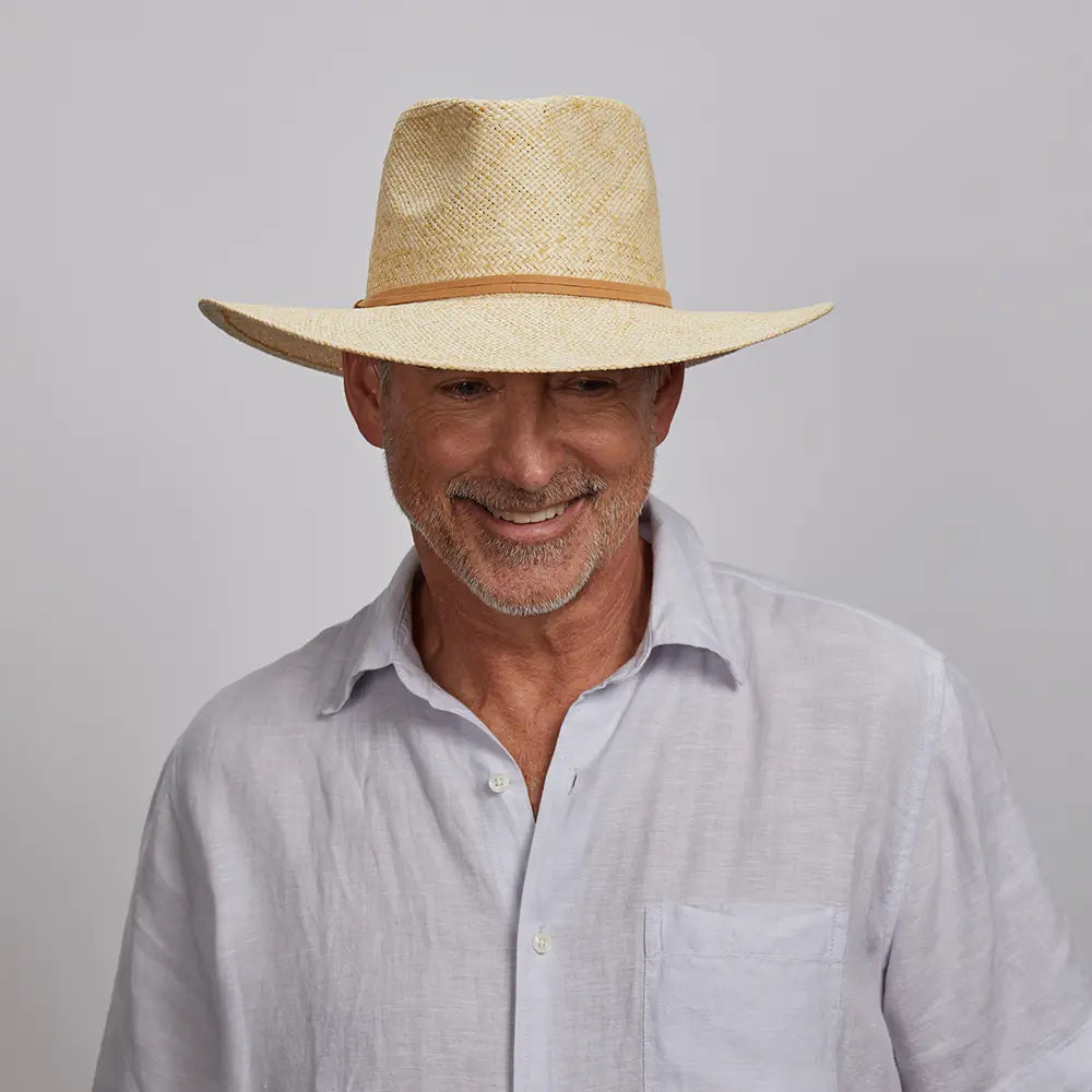 Sun hat for monthly picks-Johvan | Mens Straw Sun Hat