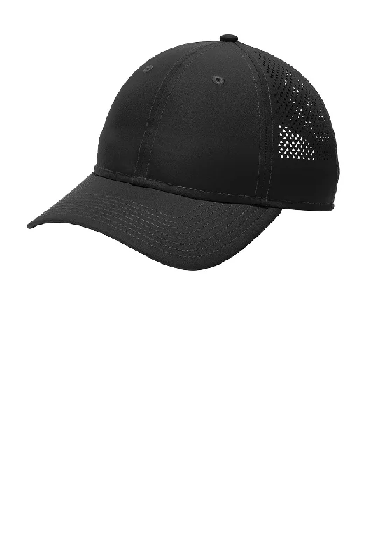 Mens hats for team sports-New Era Mens Adjustable Hat - Black