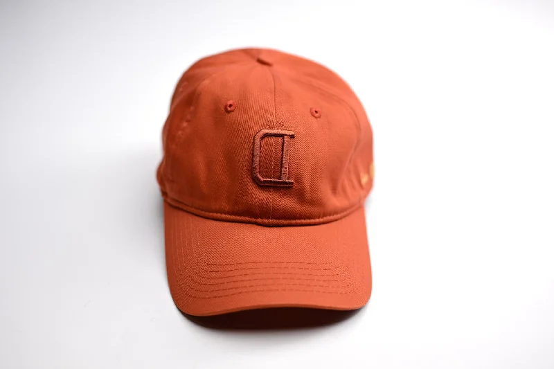 Beanies & Headbands with Plush Texture-Dad Hat Tonal V2 - RUST