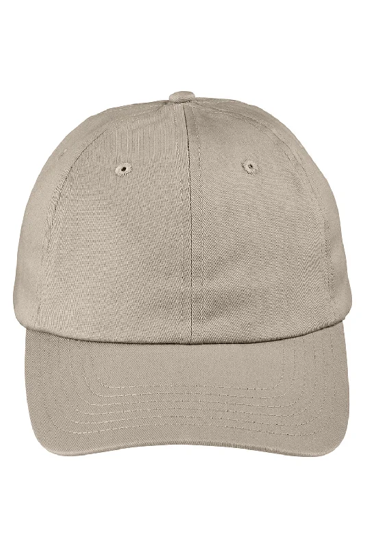 Mens hats with neutral tones-Big Accessories Mens Snapback Hat - Khaki Brown