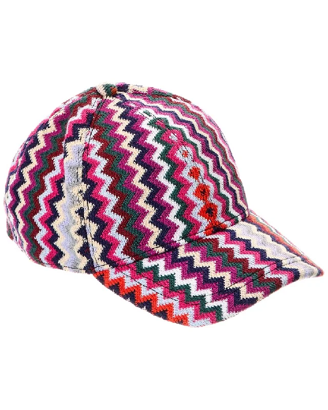 Wool hats for ski slopes-Missoni Wool-Blend Baseball Hat