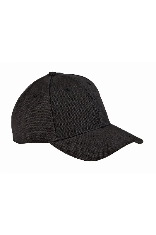 Mens hats with timeless designs-Econscious Mens Adjustable Hat - Black