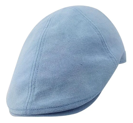 Beanies & Headbands with Soft Wear-HW Collection Boys Drivers Cap - Sky Blue