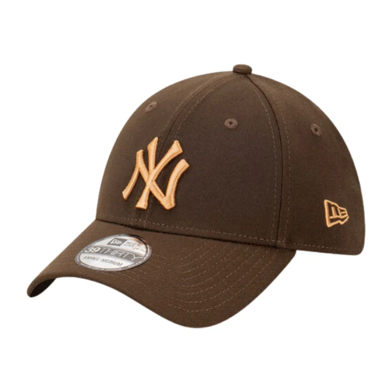 Beanies & Headbands for Smart Casual-New Era New York Yankees 39THIRTY Cap - Walnut/Wheat