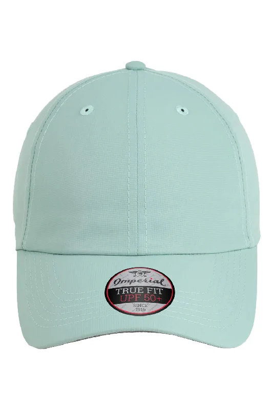 Mens hats with renewable fibers-Imperial Mens The Original Performance Moisture Wicking Adjustable Hat - Sage Green