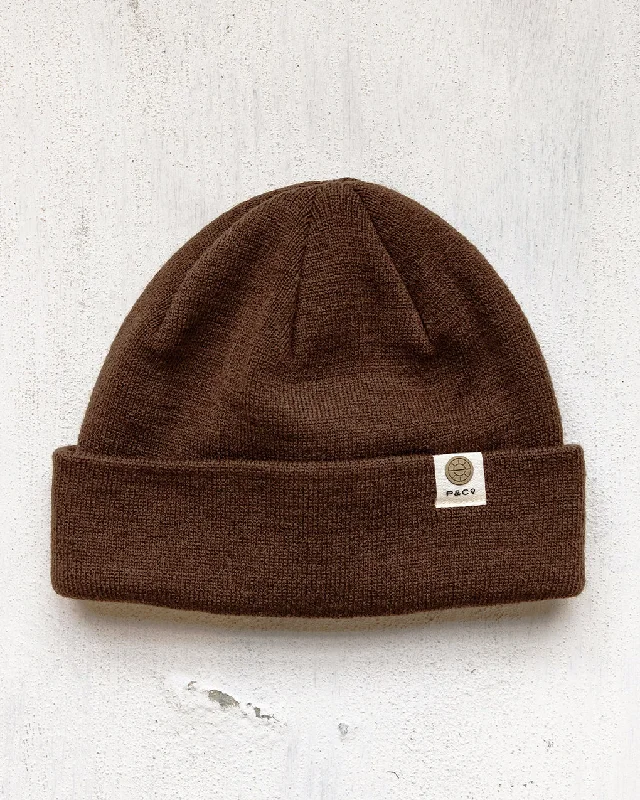 Beanies & Headbands with Sweat Wicking-Porte Beanie - Brown