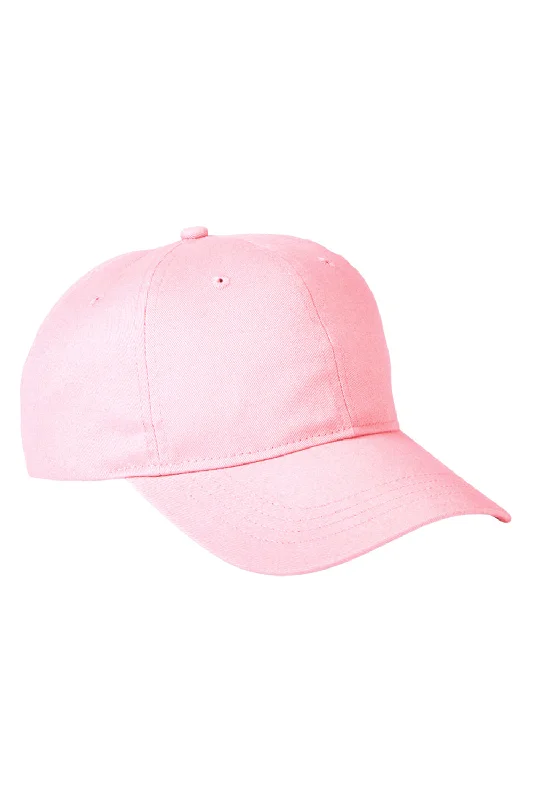 Mens hats for comfy evenings-Big Accessories Mens Ultimate Adjustable Hat - Pink