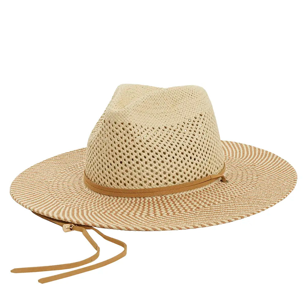 Sun hat for collections-Ezra | Mens Wide Brim Straw Sun Hat