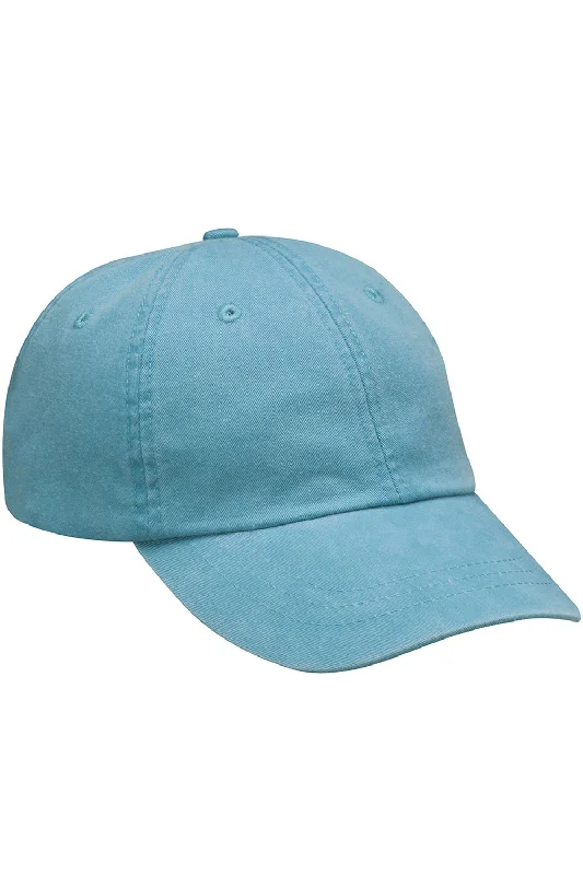 Mens hats with fitted design-Adams Mens Adjustable Hat - Caribbean Blue