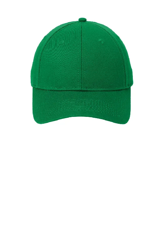 Mens hats for gym-Port & Company Mens Twill Adjustable Hat - Kelly Green