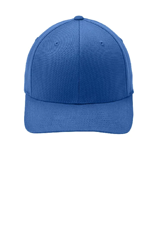 Mens hats with dry comfort-Port Authority Mens Stretch Fit Hat - True Royal Blue