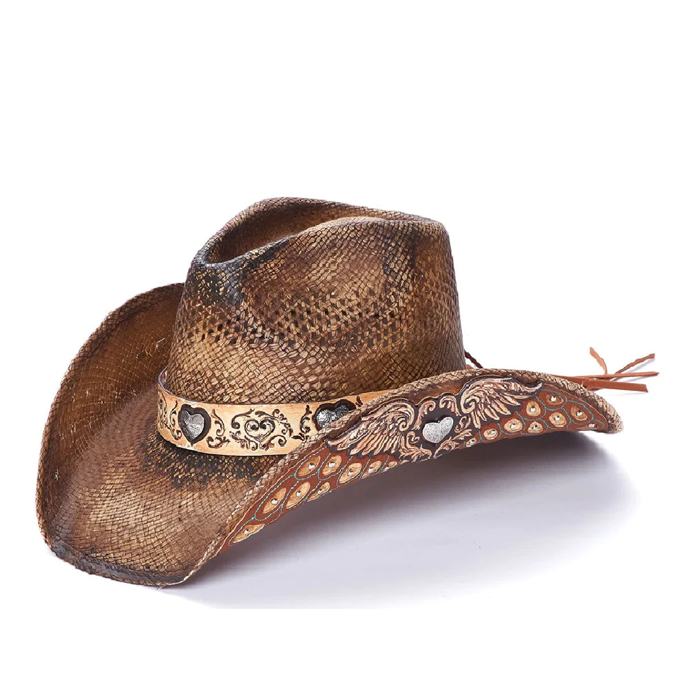 Beanies & Headbands for Icy Mornings-Stampede Hats - Darling Cowboy Hat