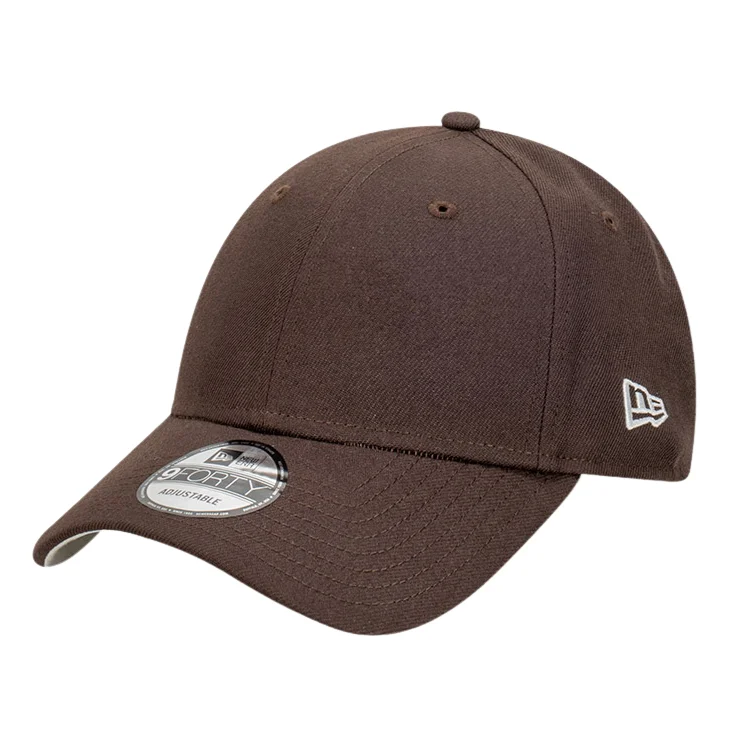 Beanies & Headbands for Manual Work-New Era Cap Company Essentials 9FORTY -  Brown Suede