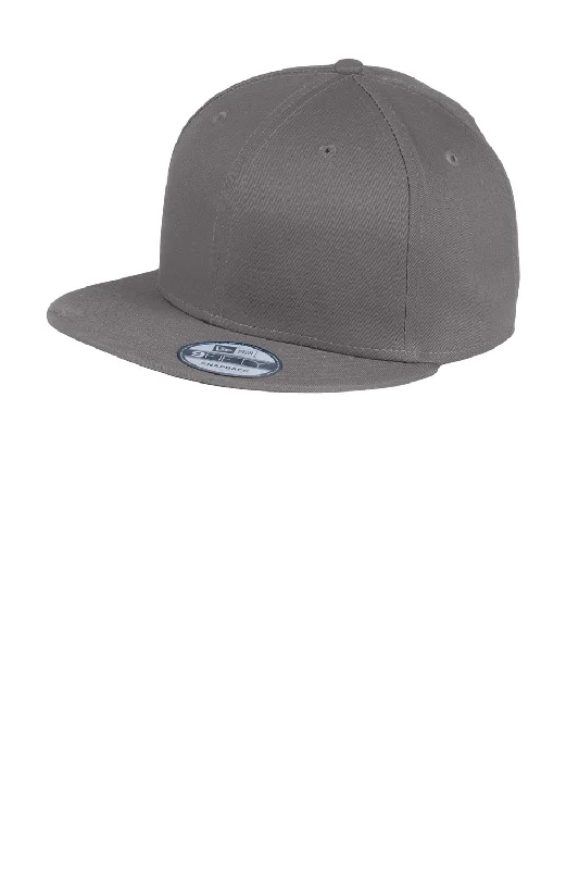 Mens hats for plus sizes-New Era Mens Adjustable Hat - Charcoal Grey