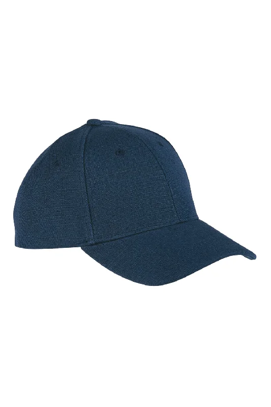 Mens hats for snow-Econscious Mens Adjustable Hat - Navy Blue