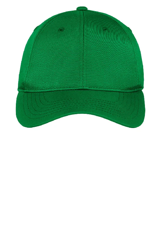 Mens hats for custom sizes-Sport-Tek Mens Dry Zone Moisture Wicking Adjustable Hat - Kelly Green