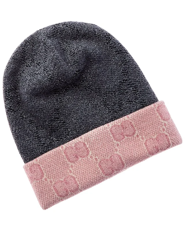 Wool hats for stylish cozy looks-Gucci GG Wool Beanie