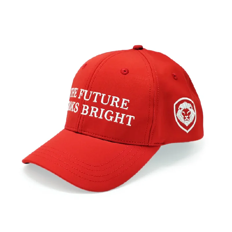 Beanies & Headbands for Harsh Cold-The Future Looks Bright Red Election Snapback hat