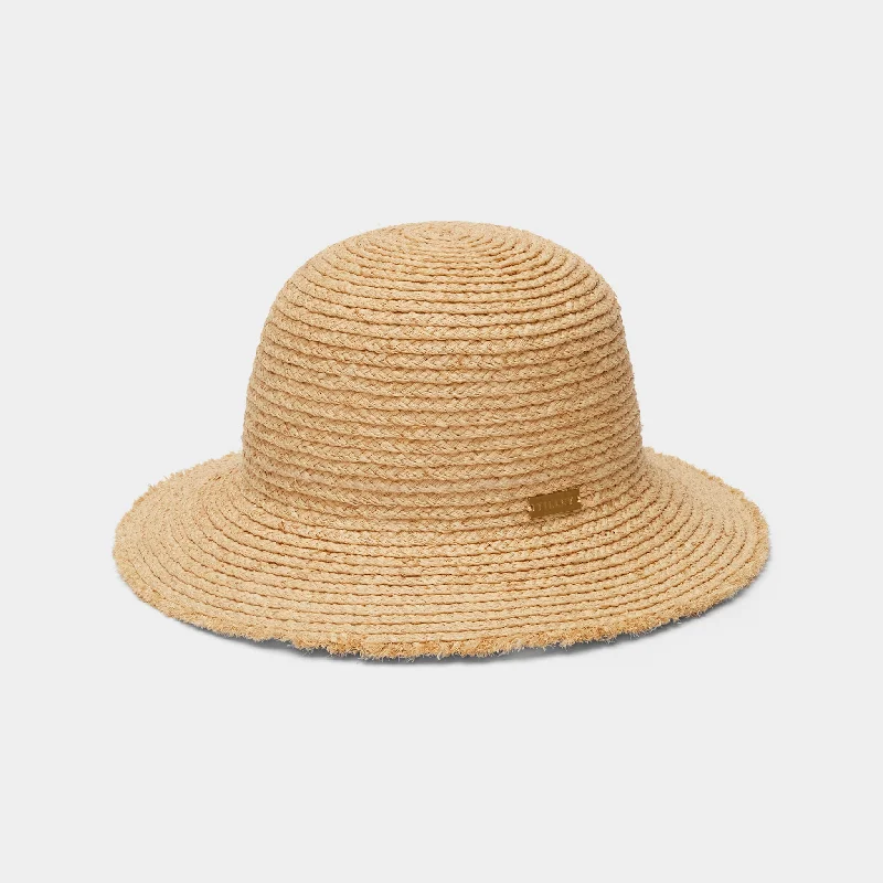 Sun hat for fundraising-Straw Fringe Sun Hat