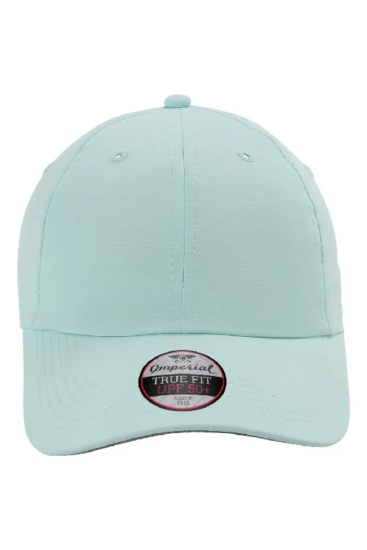 Mens hats for wet seasons-Imperial Mens The Original Performance Moisture Wicking Adjustable Hat - Robins Egg Blue