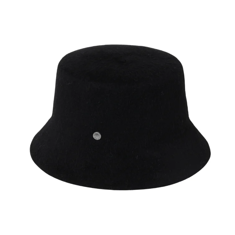 bucket hats for staying comfortable under the sun-Mossant Paris Ambroise Fur Bucket - Black