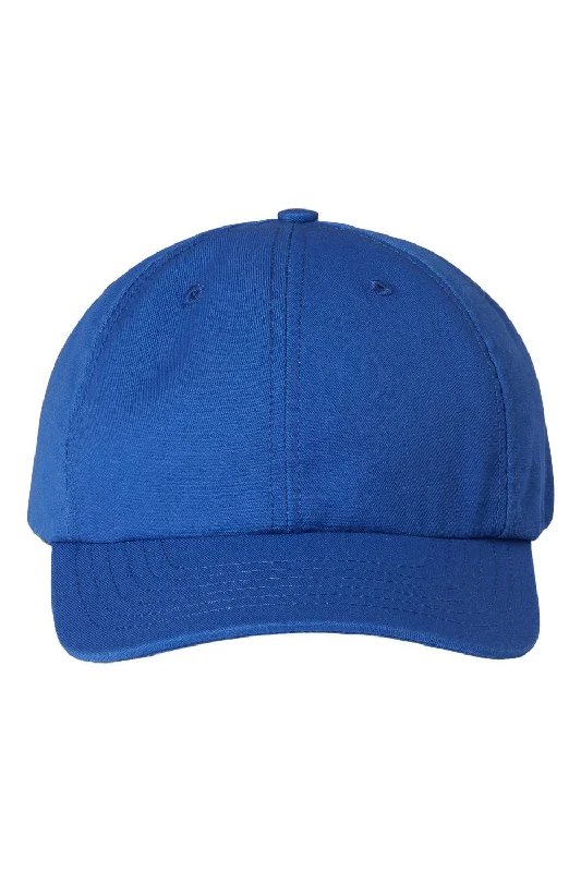 Mens hats for sunny days-Classic Caps Mens USA Made Snapback Dad Hat - Royal Blue