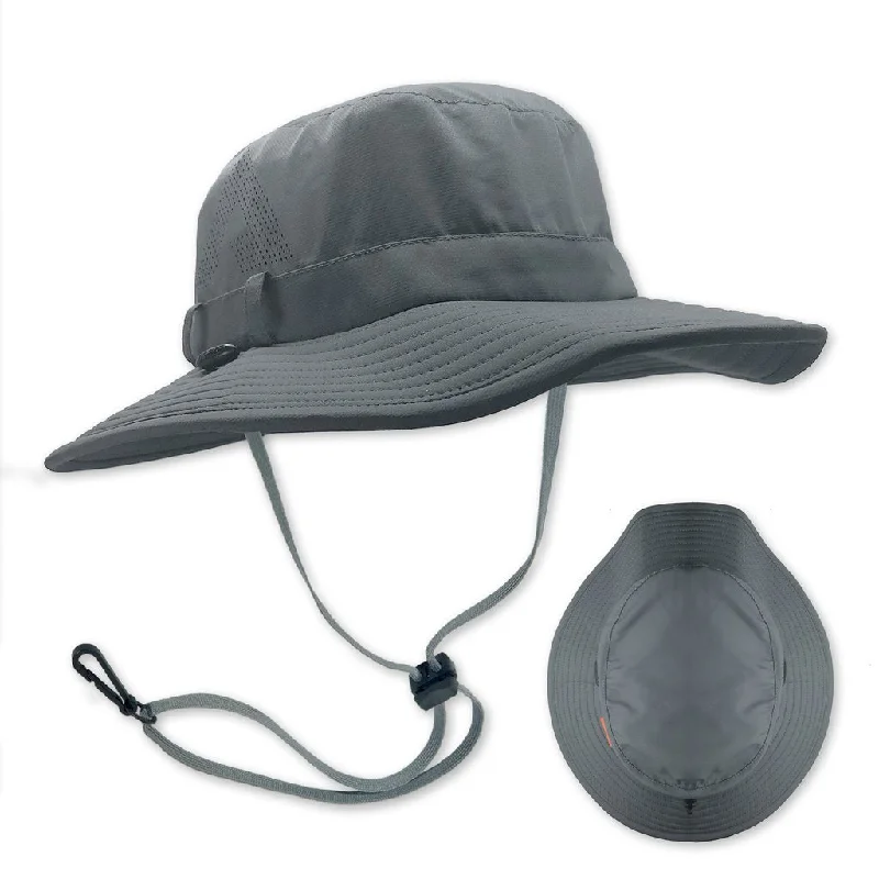 Sun hat for small businesses-Shelta Hats Condor Performance Sun Hat - Storm Grey