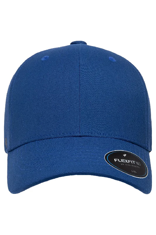 Mens hats with cool prints-Flexfit Mens NU Stretch Fit Hat - Royal Blue