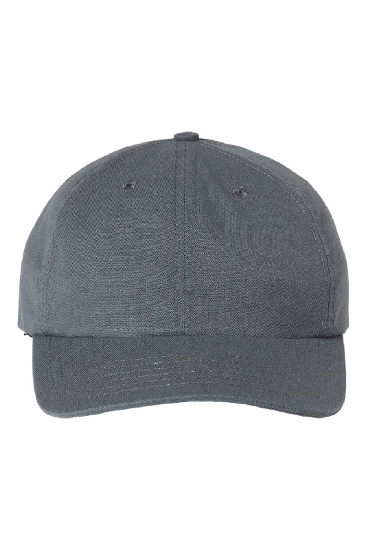 Mens hats for rainy seasons-Classic Caps Mens USA Made Snapback Dad Hat - Charcoal Grey