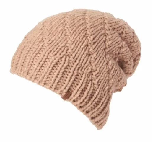 Beanies & Headbands for Home Days-Kooringal Ladies Beanie Bulla - Tan