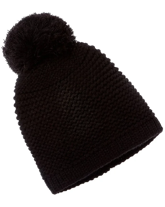 Wool hats for outdoor winter gear-UGG Chunky Knit Wool-Blend Hat