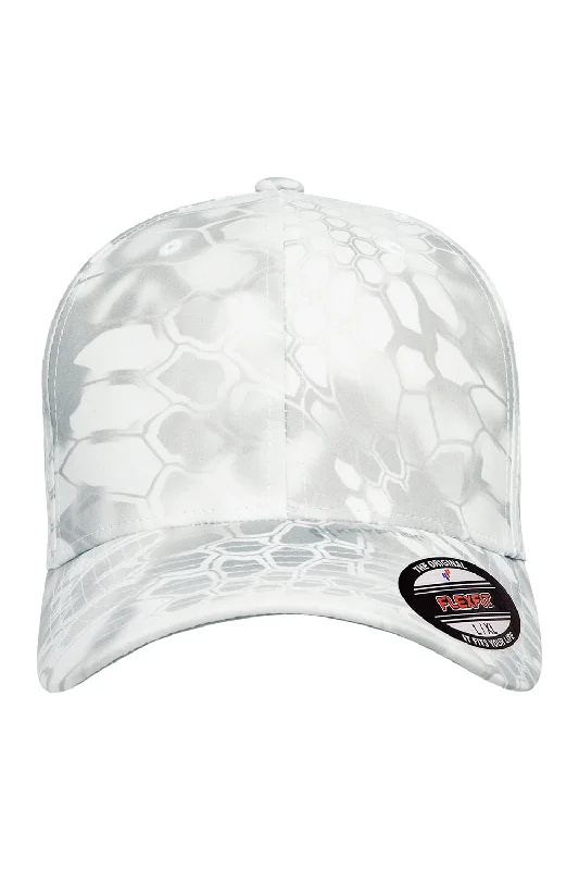 Mens hats with moisture-proof fabric-Flexfit Mens Kryptek Stretch Fit Hat - Wraith