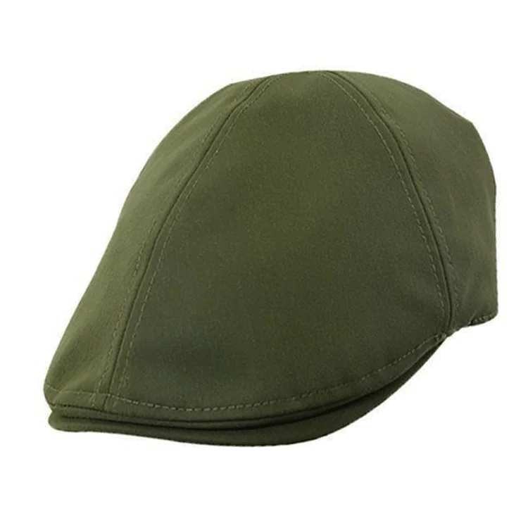 Beanies & Headbands for Cliff Walks-Stanton Oxford Ivy Flat Cap - Olive