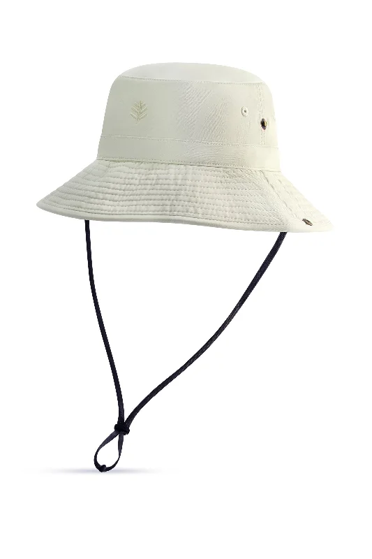 bucket hats for bold summer looks-Chase Featherweight Bucket Hat | Stone/Khaki