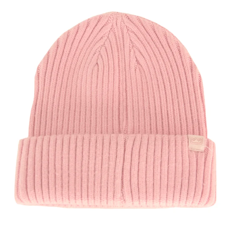 Beanies & Headbands for Pond Trips-Uflex Unisex Fishermans Beanie - Dusty Rose