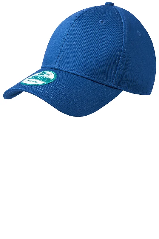 Mens hats with sweat-wicking-New Era Mens Adjustable Hat - Royal Blue