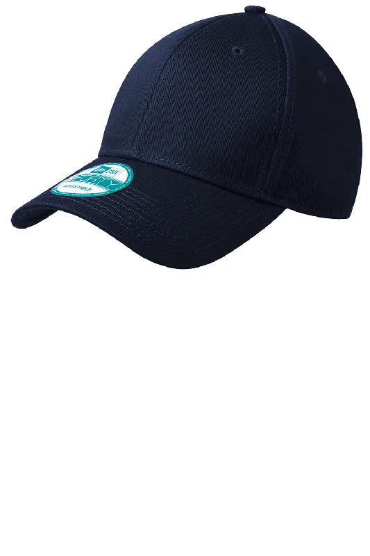 Mens hats for soggy days-New Era Mens Adjustable Hat - Navy Blue