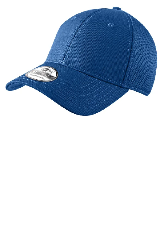 Mens hats with fuzzy warmth-New Era Mens Stretch Fit Hat - Royal Blue