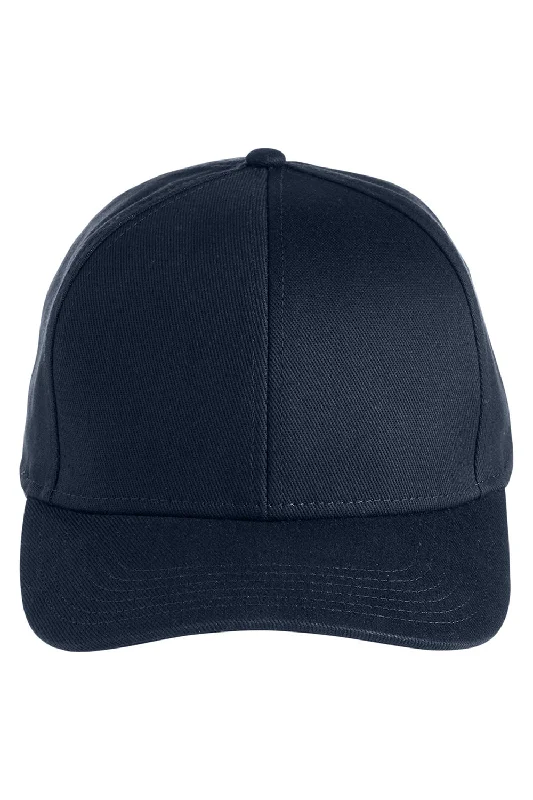 Mens hats with bold designs-Harriton Mens Climabloc Ear Flap Stretch Fit Water Resistant Hat - Dark Charcoal Grey - Closeout