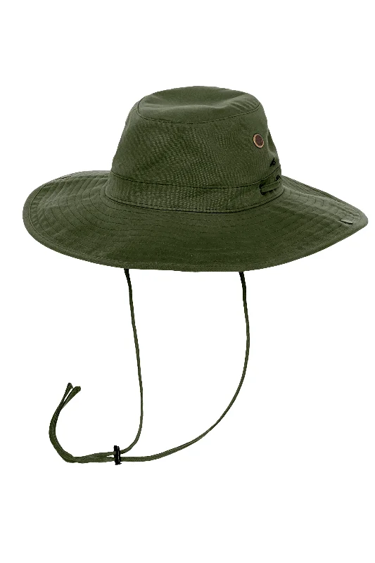 bucket hats for summer adventures in style-Charlie Cotton Bucket Hat | Forest Green